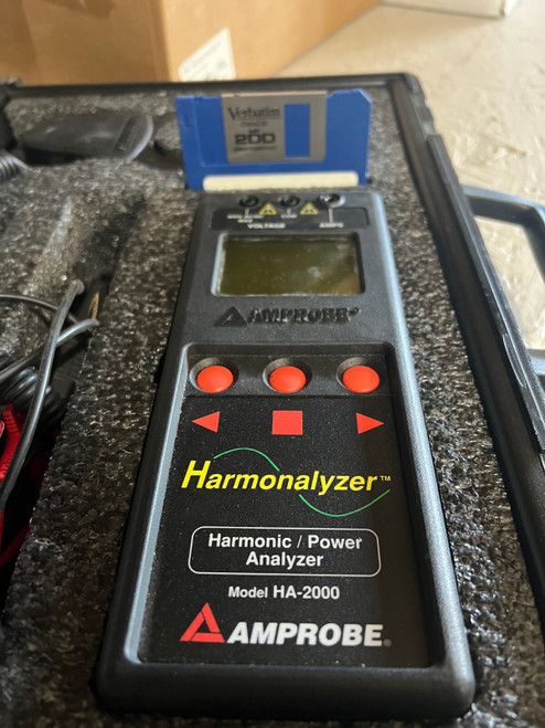 New AMPROBE HA-2000 HARMONALYZER HARMONICPOWER ANALYZER - Product Image