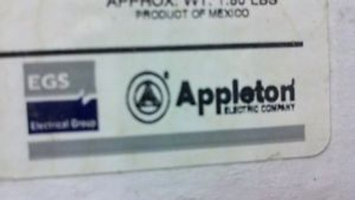 Appleton Adr-3034 30 Amp 3 Wire 4 Pole Receptacle