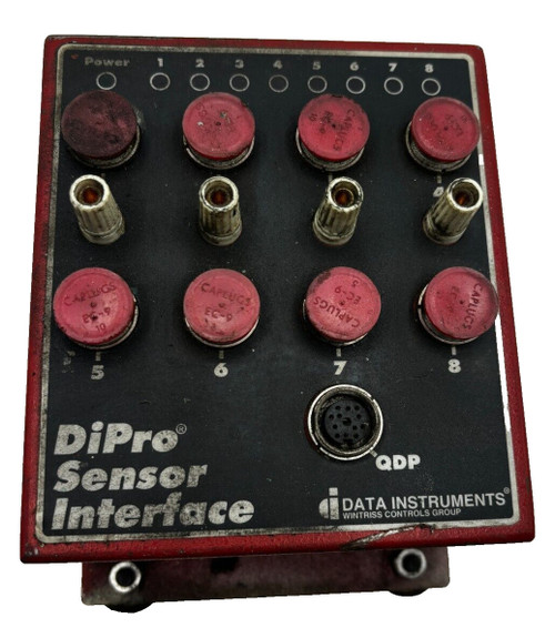 Used DATA INSTRUMENTS 9612801 DIPRO SENSOR INTERFACE, WINTRISS CONTROL GROUPS ?? - Product Image