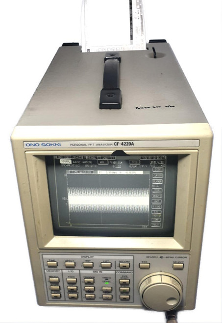 Used CF-4220A ONO SOKKI FFT ANALYZER With AMPLIFIER  - Product Image