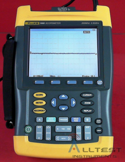 Used Fluke 199B 2.5GSs Dual-Input 200MHz HandHeld Oscilloscope - Product Image