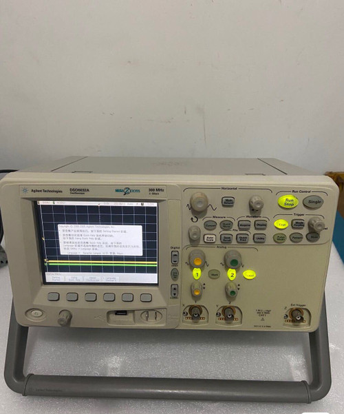 Used hpKeysight Agilent DSO6032A 300MHz 2GSs 2Ch Oscilloscope-YB dso6032a - Product Image