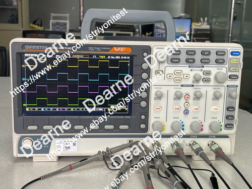 Used GW Instek GDS-2074E 70M Bandwidth 1G Sampling Good function - Product Image