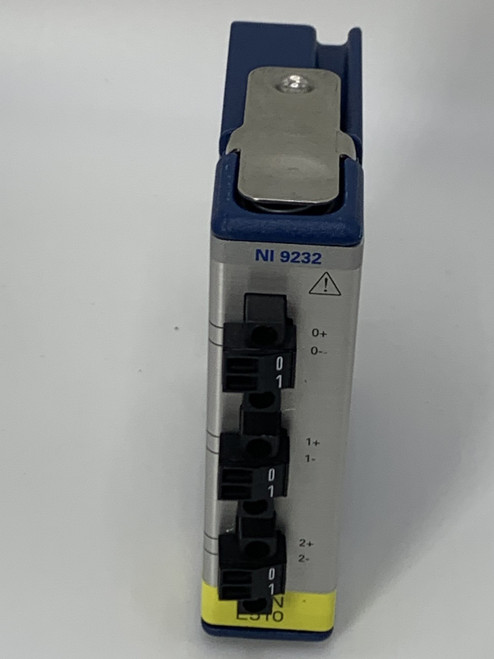 Used NI 9232 Terminl 3-Channel C Series Sound and Vibration Input Module 782000-01 - Product Image
