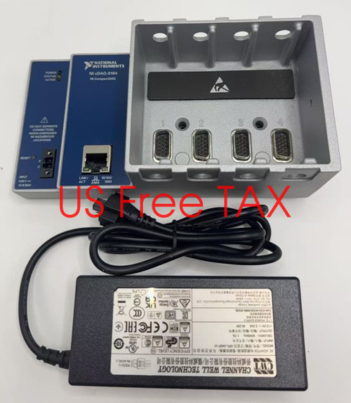 Used National Instruments NI cDAQ-9184 Ethernet CompactDAQ Chassis, 4-Slot CDAQ-9184 - Product Image