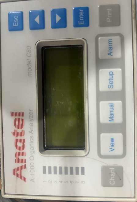Used Anatel A100 Organic Analyzer ModelC80 Model C80 - Product Image