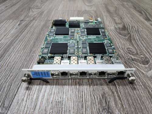 Used Spirent SmartBits LAN-3325A 4-pt Dual Media TeraMetrics XD Module, V6.31, Tested - Product Image