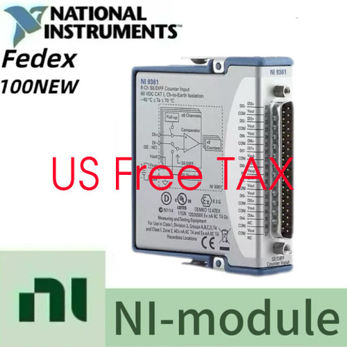 New National Instruments NI 9361 C Series Counter Input Module new in box NI-9361 - Product Image
