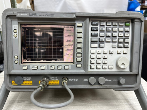 Used Agilent E4403B ESA Spectrum Analyzer 9khz-3GH Opt 1D5 1DS 1DR 049 B72 - Product Image