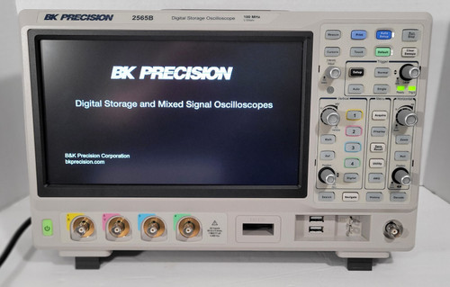 Used BK Precision 2565B Touchscreen Digital Oscilloscope DSO 100MHz 2GSas 4-Ch. Used - Product Image