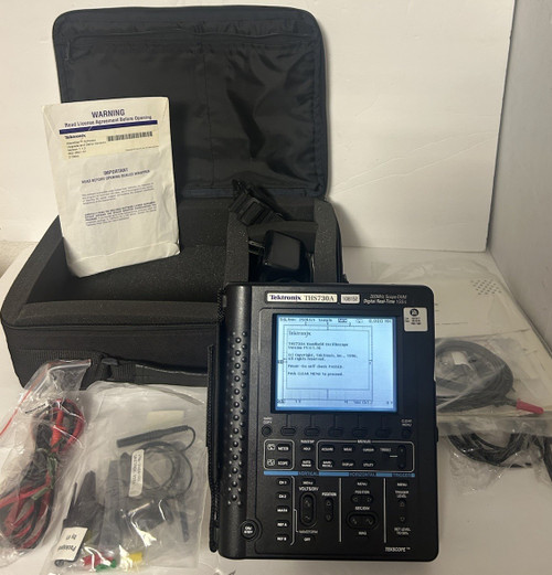 Used Tektronix THS730 Oscilloscope D.handheld device,200MHz, R-TSR 500 MSs-Excellent THS730A - Product Image