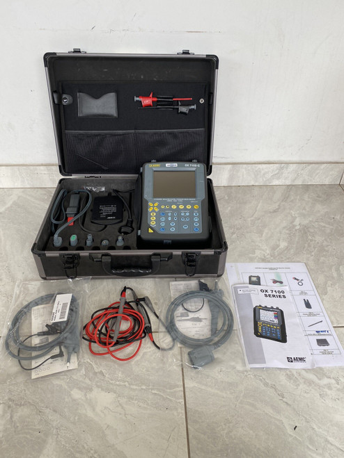 Used AEMC OX 7102-C Portable Oscilloscope With Accessories  - Product Image
