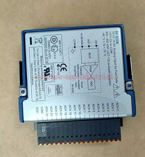 Used 1PCS National Instruments NI 9206 NI-9206 Isolated Analog Input Module Used  - Product Image
