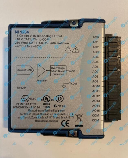 Used 1PC Used National Instruments NI 9264 cDAQ Analog Output Module  - Product Image