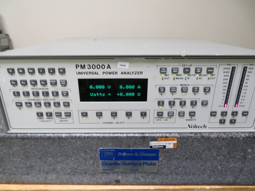 Used Voltech PM3000 Three Phase Power Analyzer PN40 - Product Image