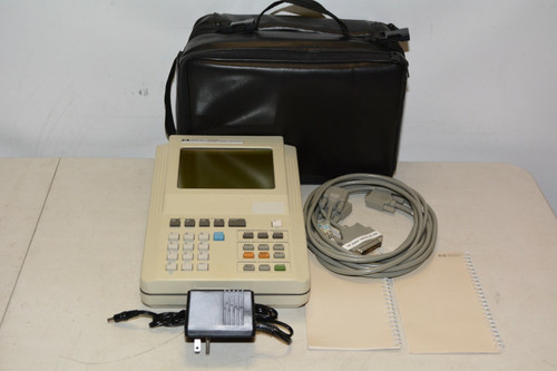 Used HP 3560A Handheld FFT Vibration Acoustic Spectrum Dynamic Analyzer - Product Image