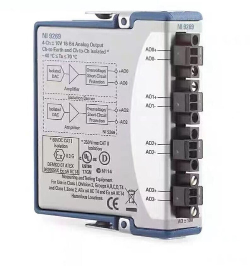 Used Used NI-9269 National Instruments cDAK ANALOG OUTPUT Free Shipping - Product Image