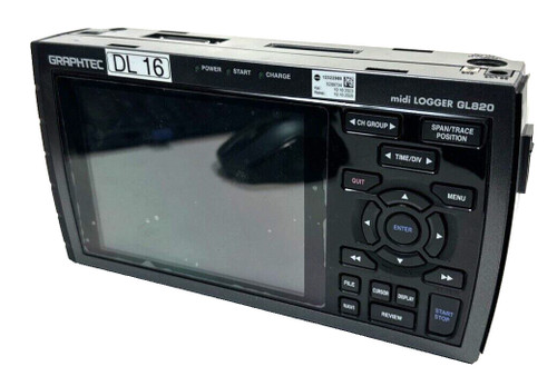 Used Graphtec midi LOGGER GL820 Compact Multi Channel Data Logger - Product Image