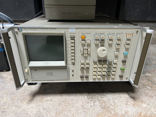 Used HP 4145A Semiconductor Parameter Analyzer COME WITH WITH HP16068A TEST FIXTURE - Product Image