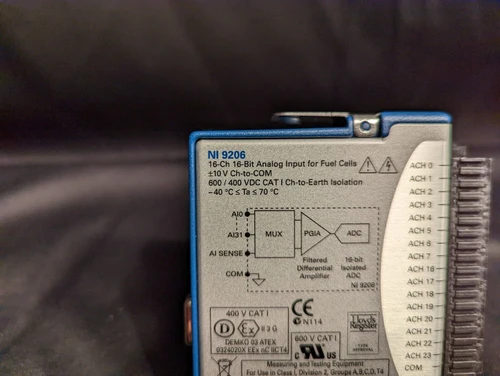Used NATIONAL INSTRUMENTS NI 9206 ANALOG INPUT 16-CHANNEL 16-BIT - Product Image