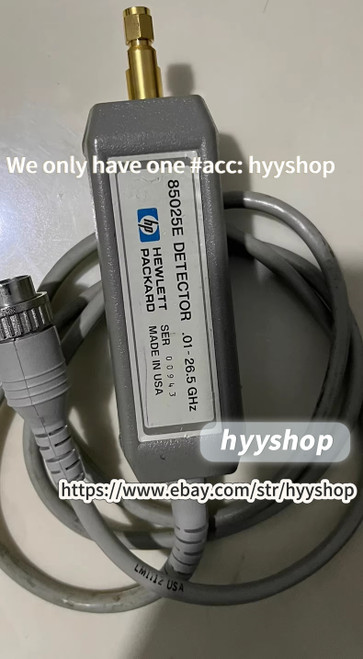 Used Agilent 85025E-26.5G detector, functioning properly hyy - Product Image