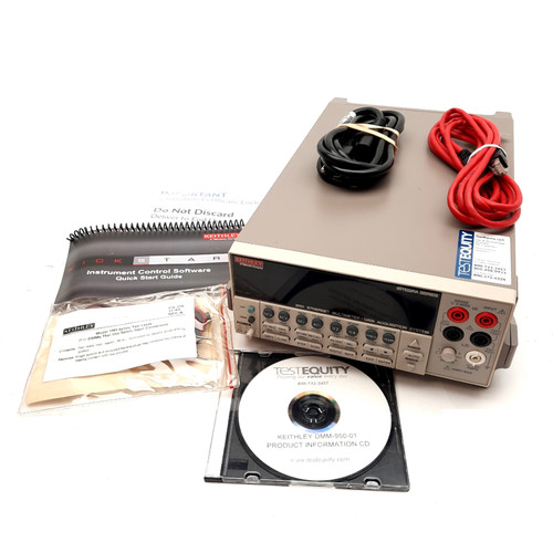 Used Keithley 2701 Ethernet MultimeterData Acquisition System, 80 Channels, 2 Slots - Product Image