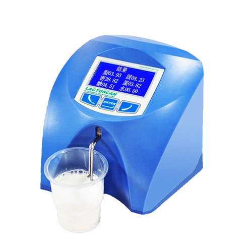 New Milk Analyzer Milk Composition Detector UHT Goats Milk Fat Proteins Detection  - Product Image
