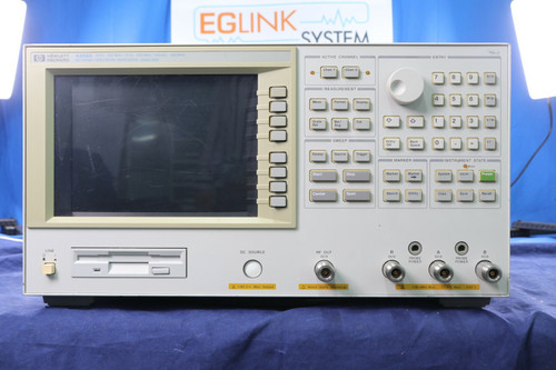 Used HP 4395A Impedance Network Spectrum Analyzer has defect under 50KHz range - Product Image