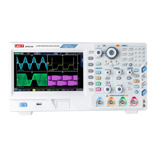 New UNI-T MSO2104 100MHz 416 Ch Mixed-Signal Oscilloscope MSO - Product Image