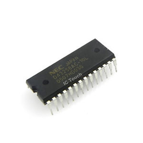 50pcs D43256AC-10L 32,768 X 8BIT STATIC CMOS RAM NEC Microprocessor IC PDIP-28