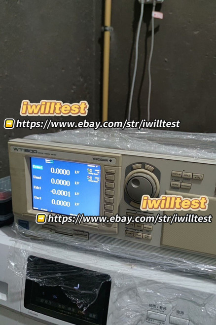 Used Yokogawa WT1600 Power Meterworking IW - Product Image