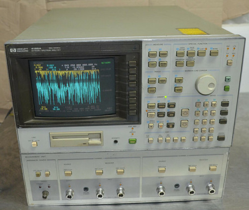 Used Hewlett Packard  HP  4195A 10Hz-500Mhz Network Spectrum Analyzer A1 - Product Image