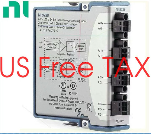 New 1PC National Instruments NI 9229 Analog Input Module ni-9229 - Product Image