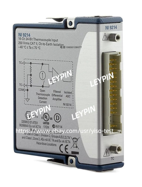 Used National Instruments NI 9214 cDAQ Temperature Thermocouple Input Modul NI 9214,TB-9214 - Product Image