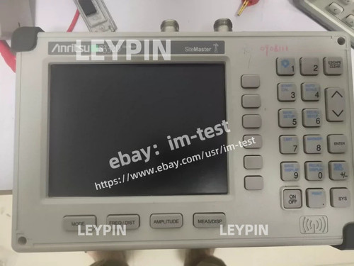Used Anritsu SiteMaster S332D CableAntenna Analyzer with battery, Calibration kitIm - Product Image
