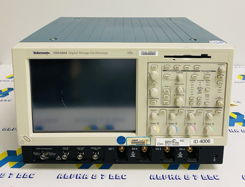 Used Tektronix TDS 6604 Digital Storage Oscilloscope 6 GHz 20 GSs - Fried Board - Product Image