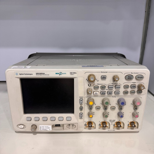 Used Keysight Agilent MSO6054A Mixed Signal Oscilloscope 500 MHz 416 Channels - Product Image