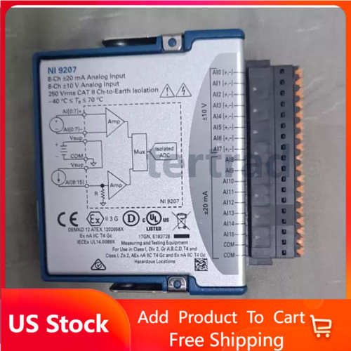 New NEW National Instruments NI 9207 NI-9207 FAST SHIPPING  - Product Image