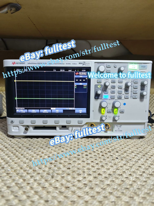 Used 1PCS KEYSIGHT, DSOX3012A oscilloscope, 100MHz bandwidth -fulltest - Product Image