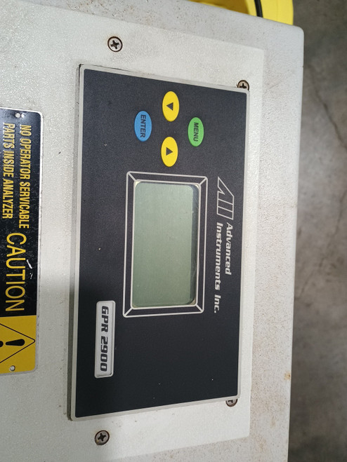 Used Advanced Instruments Gpr-2900 O2 Oxygen Analyzer with Case  - Product Image