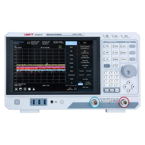 New UNI-T UTS3021B 9kHz-2.1GHZ Performance-Series Spectrum Analyzer - Product Image