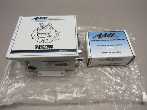 New AMI WATCHDOG TRACE OXYGEN SYSTEM W T-2 TRACE OXYGEN SENSOR, NNIB, MAKE OFFER - Product Image