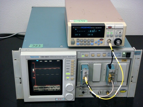 Used Tektronix CSA803 Digital Oscilloscope Main Frame  - Product Image