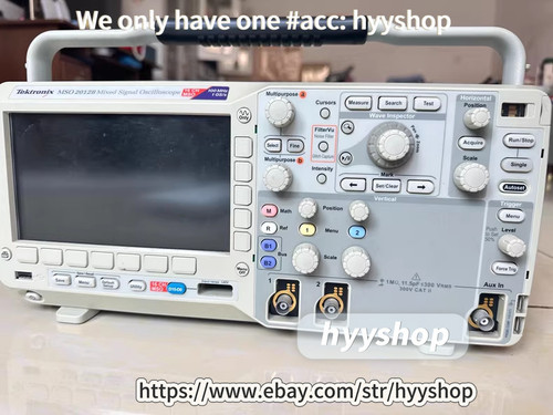 Used Tektronix MSO2012B mixed signal oscilloscope hyy - Product Image
