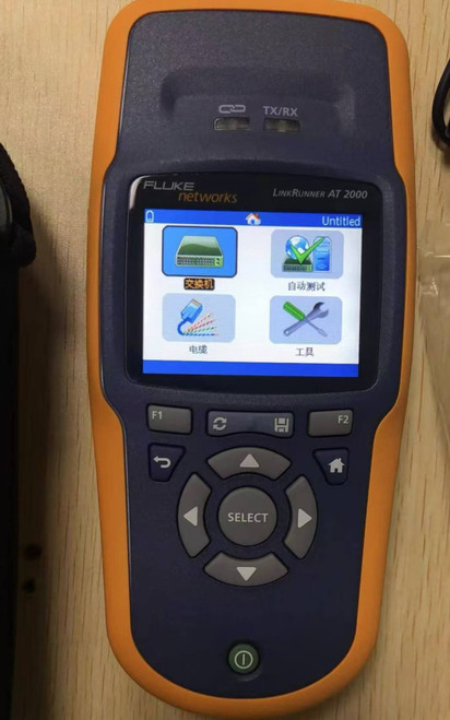 Used Fluke Networks LinkRunner AT 2000 Ethernet Network Connectivity Tester AT2000 - Product Image