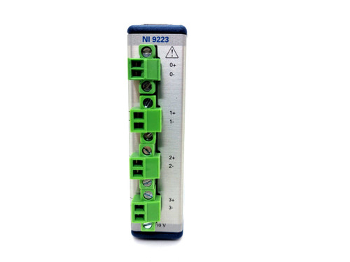 Used National Instruments NI 9223 cDAQ Analog Input Module, Simultaneous Sampling NI-9223, NI9223, NI 9223 - Product Image