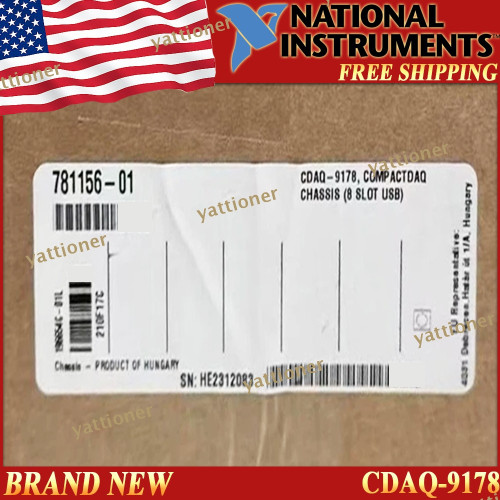 New 100 Genuine New Sealed National Instruments NI cDAQ-9178 Free Ship CDAQ 9178  - Product Image