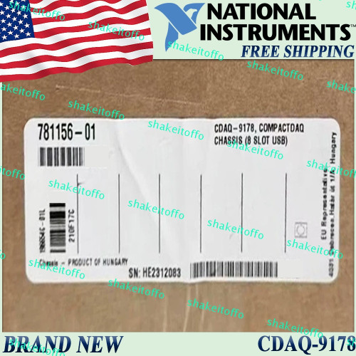 New 100 Genuine New Sealed National Instruments NI cDAQ-9178 Free Ship CDAQ 9178 US  - Product Image