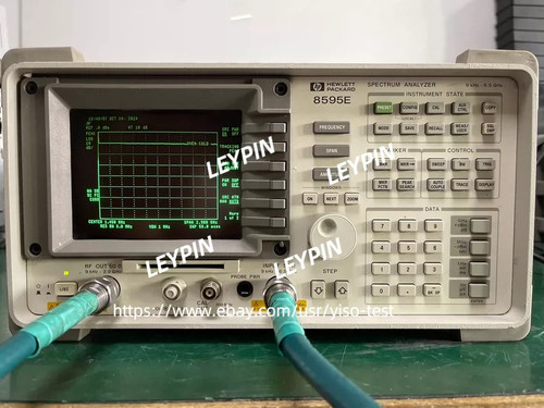 Used 1PCS Keysight Agilent HP 8595E Portable Spectrum Analyzer, 9 kHz to 6.5 GHz - Product Image