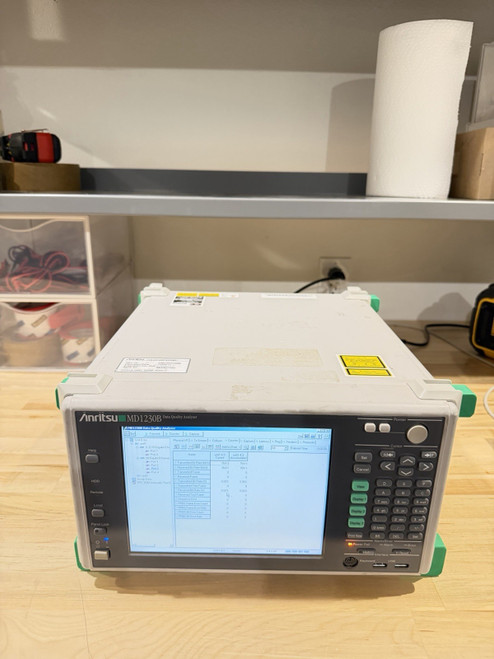 Used ANRITSU MD1230B DATA QUALITY ANALYZER W MU120118B  MU120122AMODULE -SHIPS FREE Anritsu MD1230B - Product Image